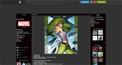 Desktop Screenshot of mondemarvel.skyrock.com