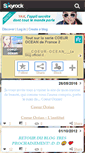 Mobile Screenshot of coeur-ocean.skyrock.com