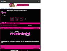 Tablet Screenshot of club-midnight.skyrock.com
