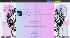 Desktop Screenshot of cloud-one-shot.skyrock.com