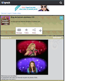 Tablet Screenshot of hannah--montana--123.skyrock.com