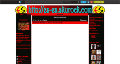 Desktop Screenshot of es-es.skyrock.com