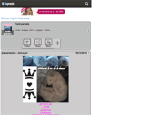 Tablet Screenshot of furet-paradis.skyrock.com