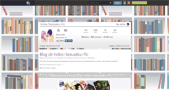 Desktop Screenshot of index-sasusaku-fic.skyrock.com