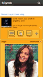 Mobile Screenshot of angelinacroft01.skyrock.com