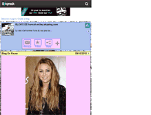 Tablet Screenshot of hannah-miiley.skyrock.com