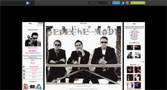 Desktop Screenshot of depechemode04.skyrock.com