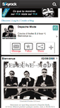 Mobile Screenshot of depechemode04.skyrock.com