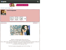 Tablet Screenshot of inside-autographes.skyrock.com