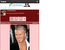 Tablet Screenshot of beckhamfamily.skyrock.com