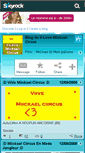 Mobile Screenshot of ii-love-mickael-circus.skyrock.com