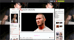 Desktop Screenshot of looove-randyorton.skyrock.com