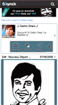 Mobile Screenshot of cedricoheix.skyrock.com