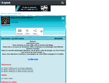 Tablet Screenshot of cc-lesamisreunis.skyrock.com