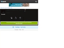 Tablet Screenshot of everylies.skyrock.com