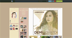 Desktop Screenshot of demilovato-ld.skyrock.com