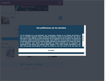 Tablet Screenshot of margocokine.skyrock.com