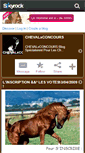 Mobile Screenshot of chevalxconcours.skyrock.com