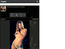 Tablet Screenshot of 100femmesexy.skyrock.com