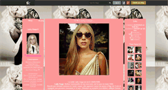 Desktop Screenshot of lady-gaga-la-vrai.skyrock.com