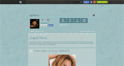 Desktop Screenshot of ingridmarie.skyrock.com