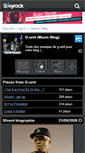 Mobile Screenshot of g-unitmusic.skyrock.com