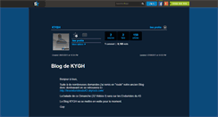 Desktop Screenshot of kygh.skyrock.com