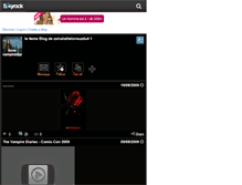 Tablet Screenshot of ilove-vampirediaries.skyrock.com