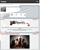 Tablet Screenshot of dracula-forever-love.skyrock.com