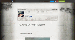 Desktop Screenshot of la-tite-brenda.skyrock.com