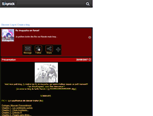 Tablet Screenshot of fic-inukagome.skyrock.com