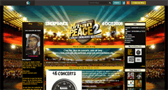 Desktop Screenshot of concertssinik.skyrock.com