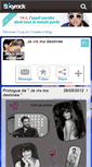 Mobile Screenshot of je-vis-ma-destinee.skyrock.com