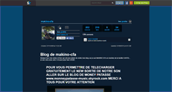 Desktop Screenshot of makino-cfa.skyrock.com
