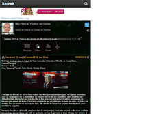 Tablet Screenshot of cinephileacannes.skyrock.com