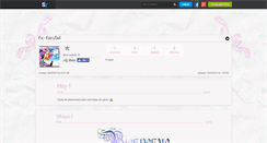 Desktop Screenshot of fic-fairytail.skyrock.com
