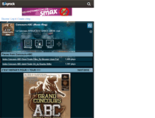 Tablet Screenshot of concours-abc.skyrock.com