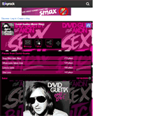 Tablet Screenshot of david-guetta-official.skyrock.com