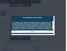 Tablet Screenshot of le-masque-blanc.skyrock.com