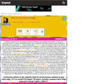 Tablet Screenshot of carre-viiip-chronique.skyrock.com