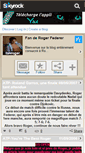 Mobile Screenshot of fanroger.skyrock.com