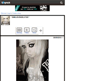 Tablet Screenshot of emelie-angelstar.skyrock.com