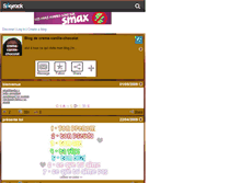 Tablet Screenshot of creme-vanille-chocolat.skyrock.com