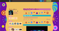 Desktop Screenshot of fred-x-alice-x.skyrock.com