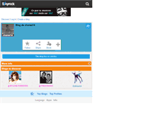 Tablet Screenshot of chanez14.skyrock.com