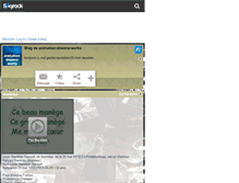 Tablet Screenshot of animation-dreams-works.skyrock.com