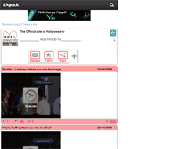 Tablet Screenshot of hollywood-tv.skyrock.com