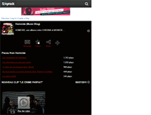 Tablet Screenshot of homiciderdc974.skyrock.com