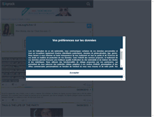 Tablet Screenshot of livelaughl0ve.skyrock.com