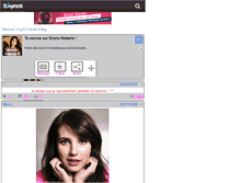 Tablet Screenshot of emma-roberts-fr.skyrock.com